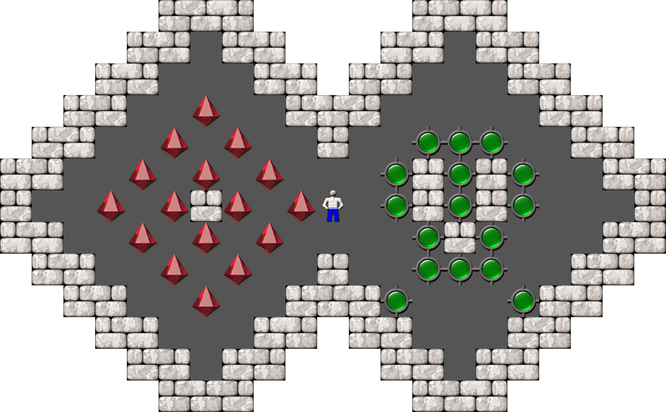 Сокобан Demons & Diamonds уровень 6